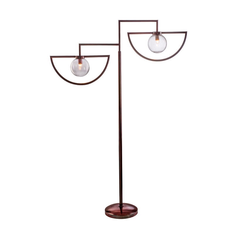 Downtown Floor Lamp in Glow Glass | homelove.in