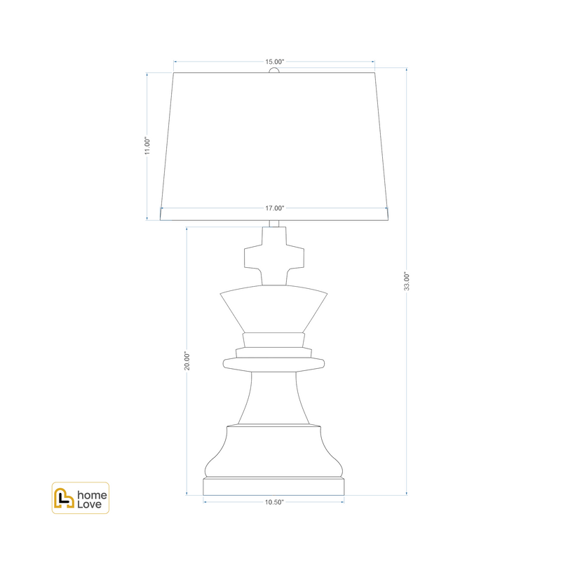The King Table Lamp cadd | homelove.in