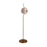 The Crown Floor Lamp in Milky Glass - OFF | homelove.in